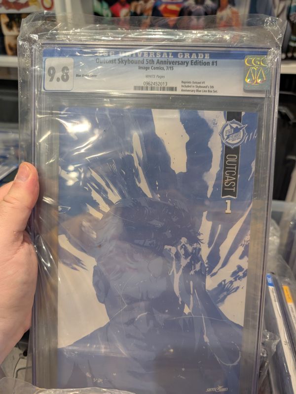 Image for Outcast Skybound 5th Anniversary Edition #1 CGC 9.8