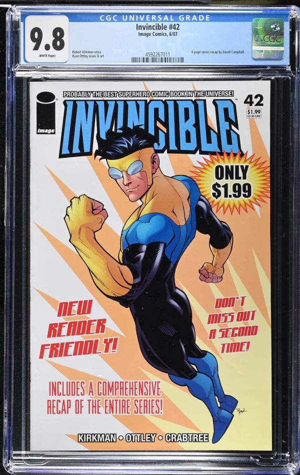 Image for Invincible #42 CGC 9.8