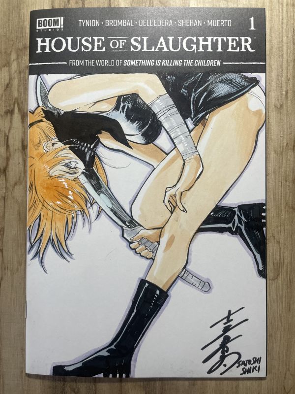 Image for Erica Slaughter by Satoshi Shiki on House of Slaughter #1 Blank Cover by Satoshi Shiki