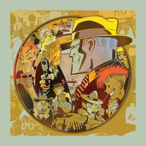 Image for Dick Tracy 1942 Collection Cover Homage to Chester Gould