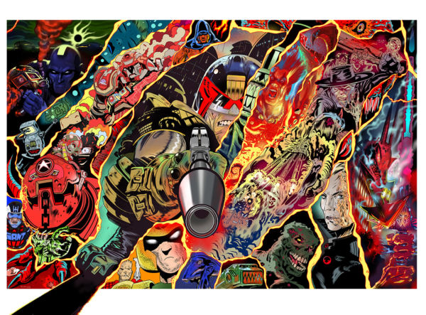 Image for 2000AD Binder Cover Art