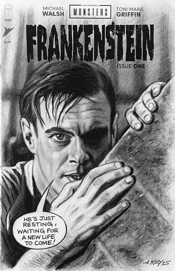 Image for Frankenstein #1 Custom Sketch Cover