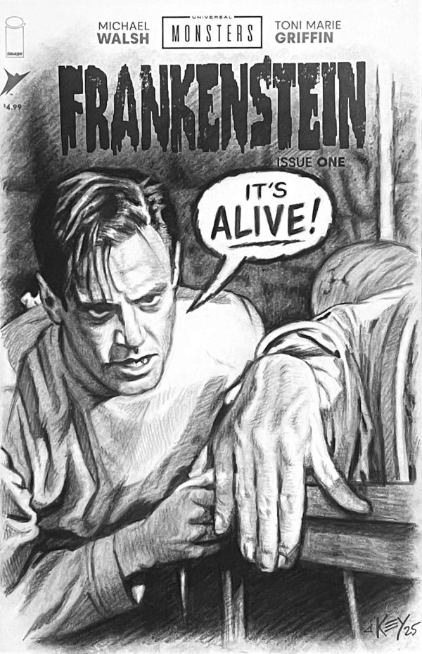 Image for Frankenstein #1 Custom Sketch Cover 