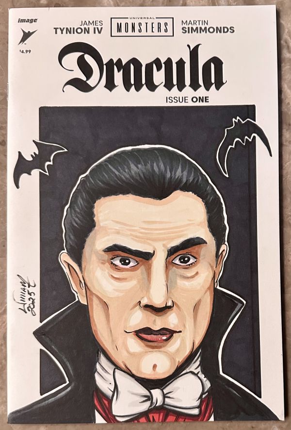 Image for Dracula Issue One Custom Sketch Cover