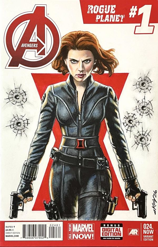 Image for Avengers Rogue Planet #1 Black Widow Sketch Cover