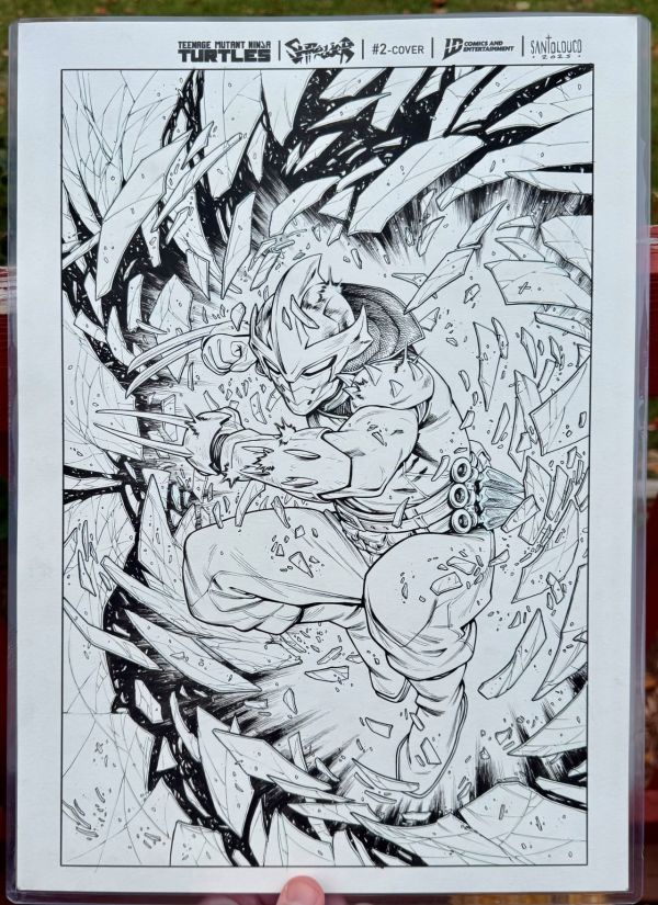 Image for 11x17 Cover Shredder Issue #2 Cover A - Inks Mateus Santoluoco Colors Marco Lesko
