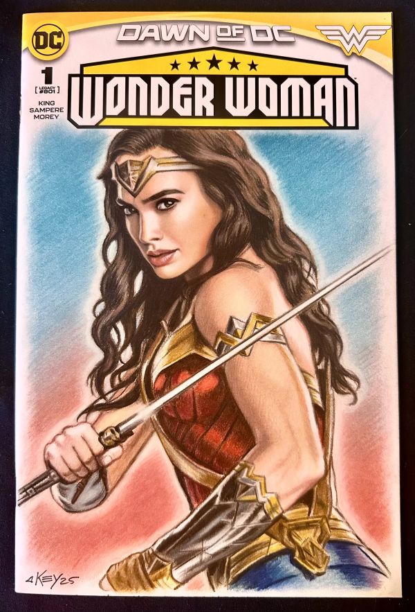 Image for DC Comics Wonder Woman #1 Custom Sketch Cover