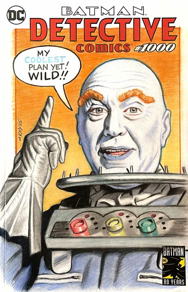 Image for Detective Comics #1000 Mr. Freeze Sketch Cover