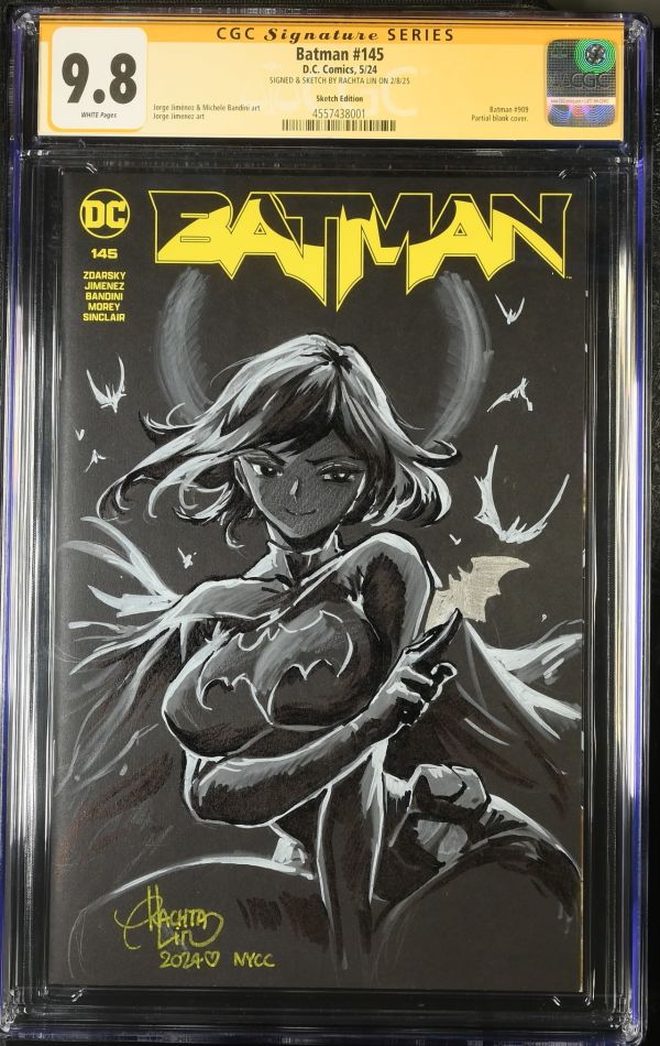 Image for Batman #145 CGC 9.8 Signed by Rachta Lin