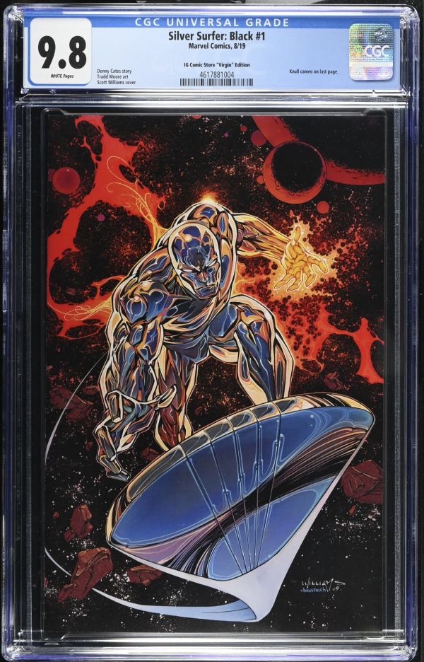 Image for Silver Surfer: Black #1 IG Comic Store Virgin Edition CGC 9.8