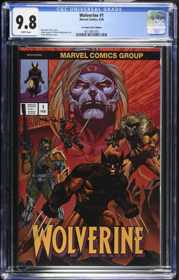 Image for Wolverine #1 IG Comic Store Edition CGC 9.8