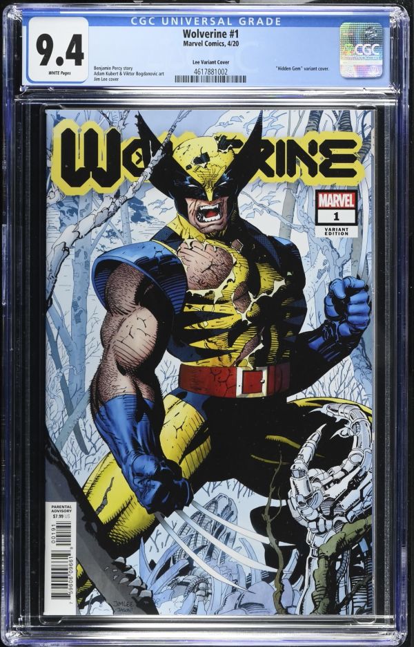 Image for Wolverine #1 CGC 9.4 Lee Variant Cover