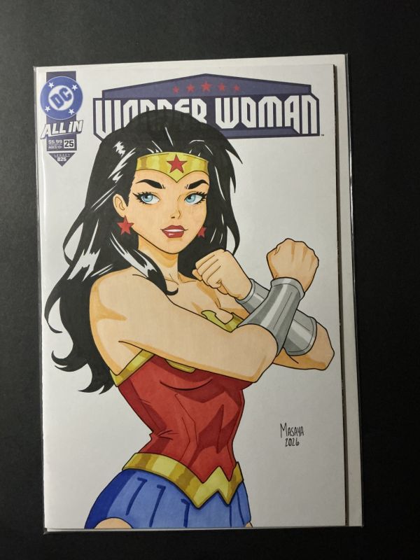 Image for Wonder Woman sketch cover 
