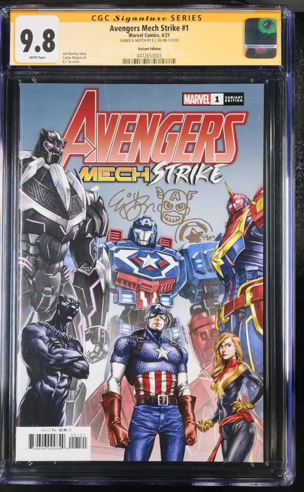 Image for Avengers Mech Strike #1 | Variant Edition | CGC 9.8 | Signature Series