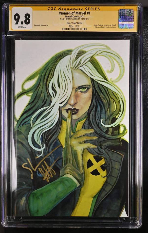 Image for Women of Marvel #1 | Hans "Virgin" Edition | CGC 9.8 | Signature Series