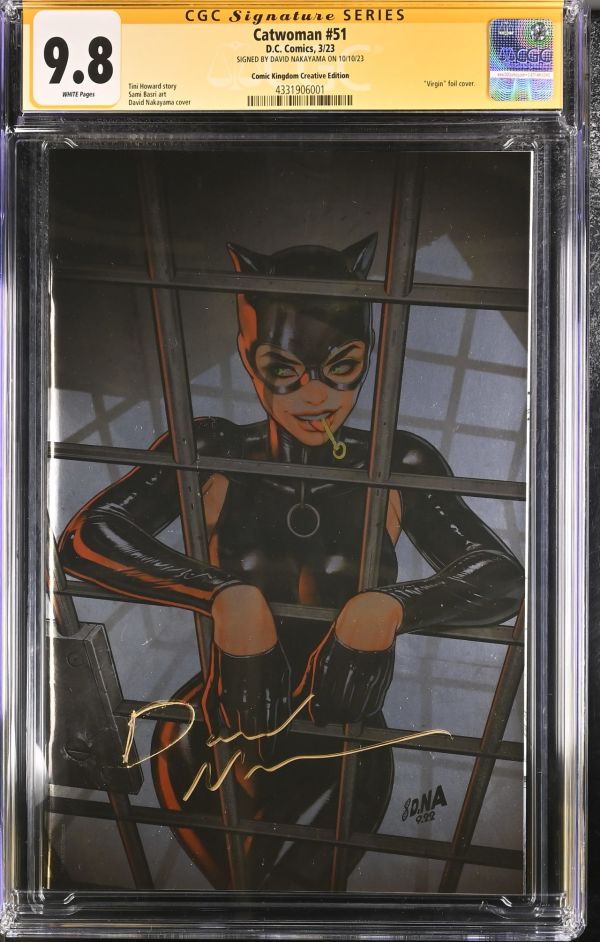 Image for Catwoman #51 | Comic Kingdom Creative Edition | CGC 9.8 | Signature Series