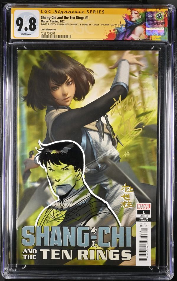 Image for Shang-Chi and the Ten Rings #1 | Lau Variant Cover | CGC 9.8 | Signature Series