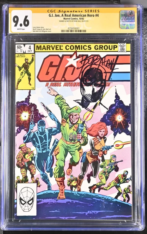 Image for G.I. Joe, A Real American Hero #4 | CGC 9.6 | Signature Series