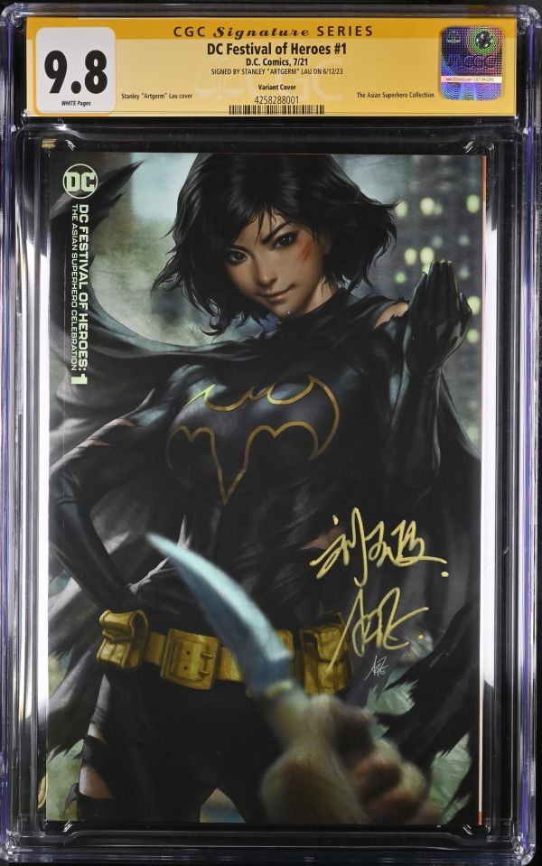 Image for DC Festival of Heroes #1 | Variant Cover | CGC 9.8 | Signature Series