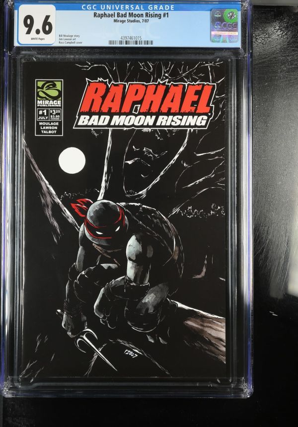 Image for Raphael Bad Moon Rising #1 | CGC 9.6 | Universal