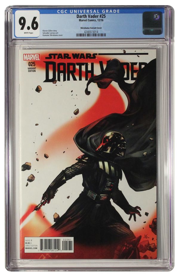 Image for Darth Vader #25 | Shirahama Variant Cover | CGC 9.6 | Universal