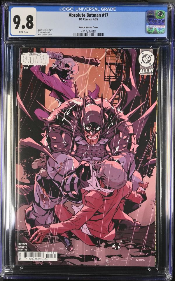 Image for Absolute Batman #17 Kerschl Variant CGC 9.8