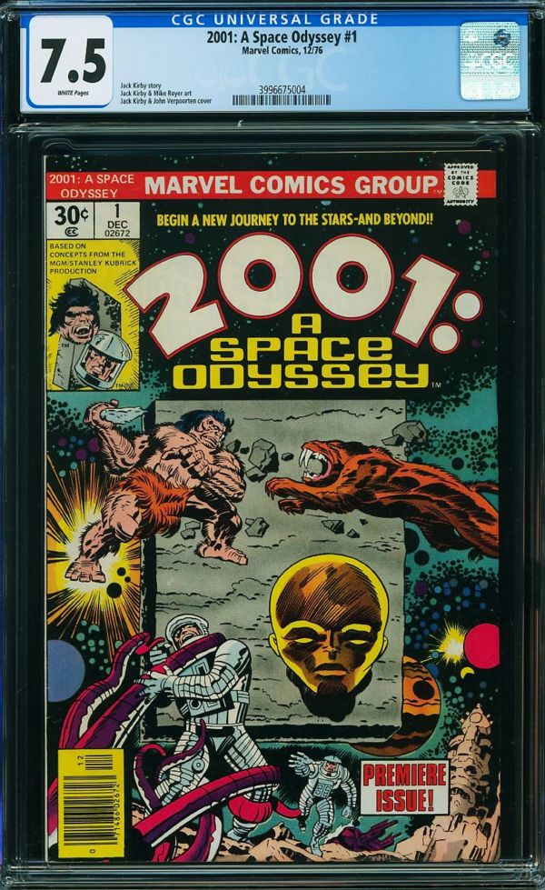 Image for 2001: A Space Odyssey #1 CGC 7.5
