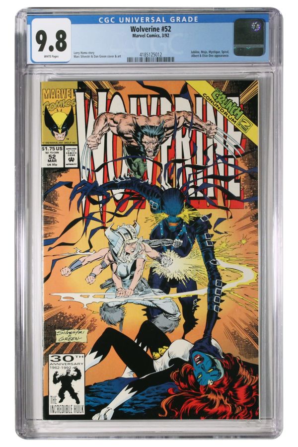 Image for Wolverine #52 | CGC 9.8 | Universal