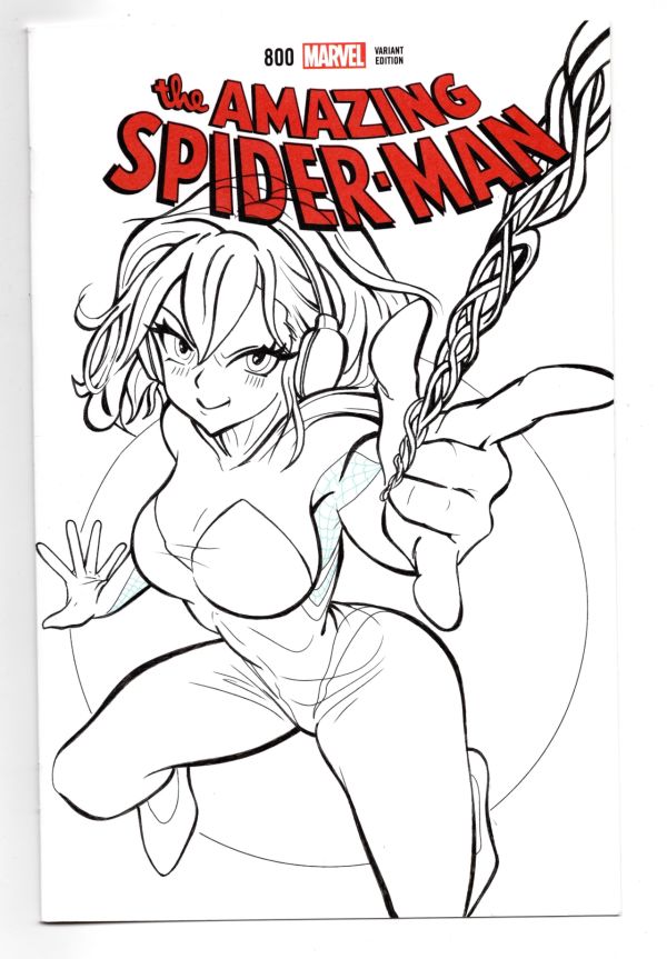 Image for The Amazing Spider-Man #800 Blank Variant Sketch Cover