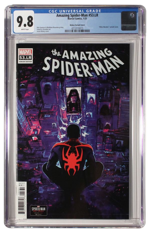 Image for Amazing Spider-Man #53.LR | Hickey Variant Cover | CGC 9.8 | Universal