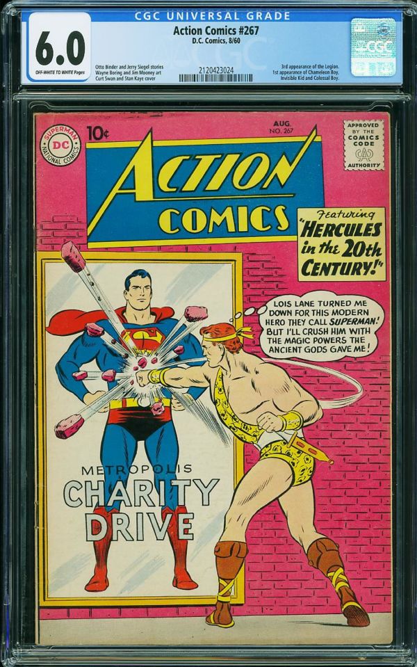 Image for Action Comics #267 CGC 6.0