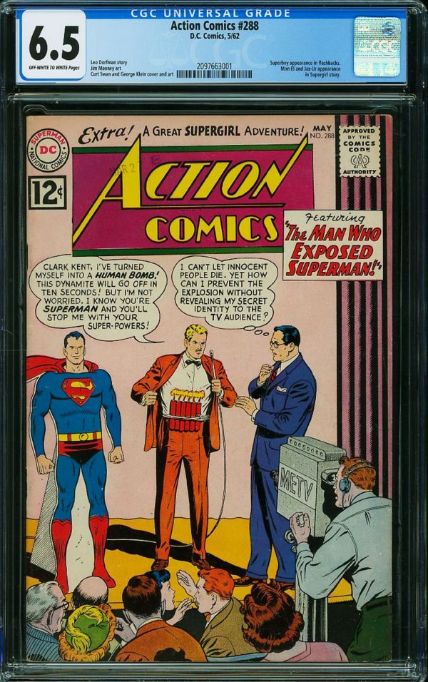 Image for Action Comics #288 CGC 6.5