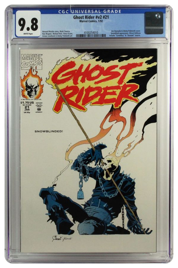 Image for Ghost Rider #v2 #21 | CGC 9.8 | Universal