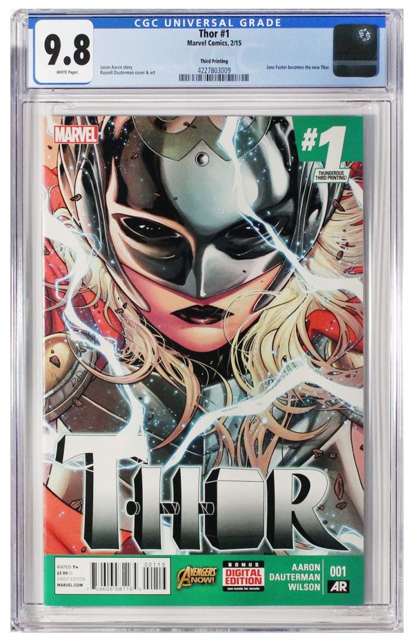 Image for Thor #1 | Third Printing | CGC 9.8 | Universal
