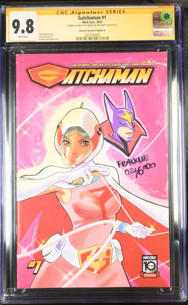Image for Gatchaman #1 | Retailer Incentive Edition A | CGC 9.8 | Signature Series