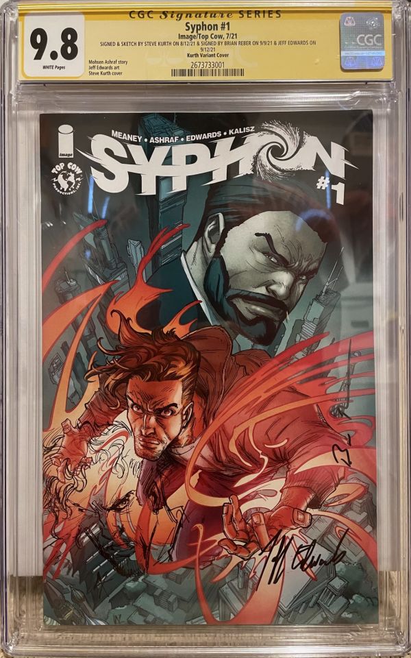 Image for Syphon #1 | Kurth Variant Cover | CGC 9.8 | Signature Series