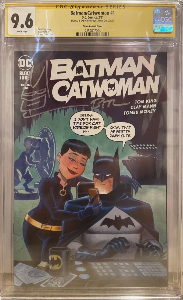 Image for Batman/Catwoman #1 | Timm Variant Cover | CGC 9.6 | Signature Series
