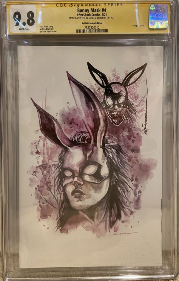 Image for Bunny Mask #4 | Rabbit Comics Edition | CGC 9.8 | Signature Series