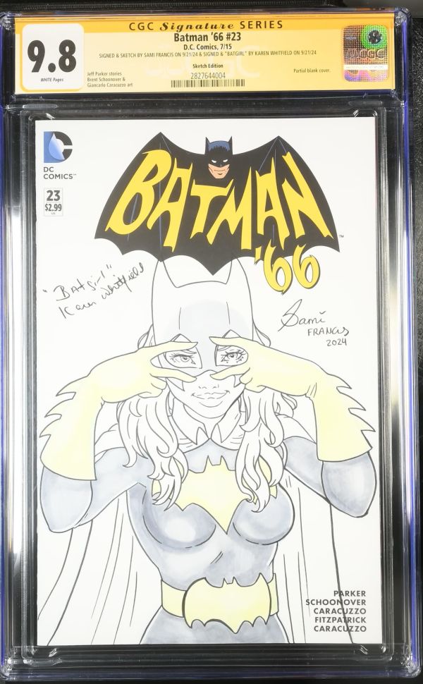Image for Batman '66 #23 | Sketch Edition | CGC 9.8 | Signature Series