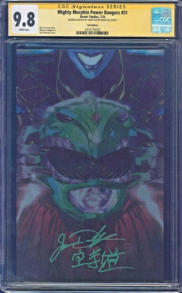 Image for Mighty Morphin Power Rangers #51 | Foil Edition | CGC 9.8 | Signature Series
