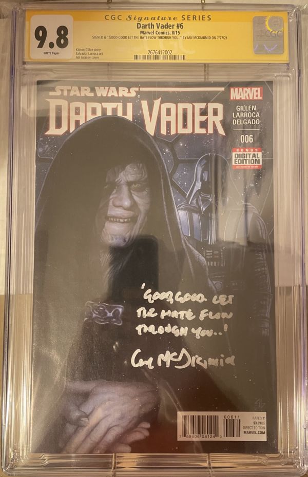 Image for Darth Vader #6 | CGC 9.8 | Signature Series
