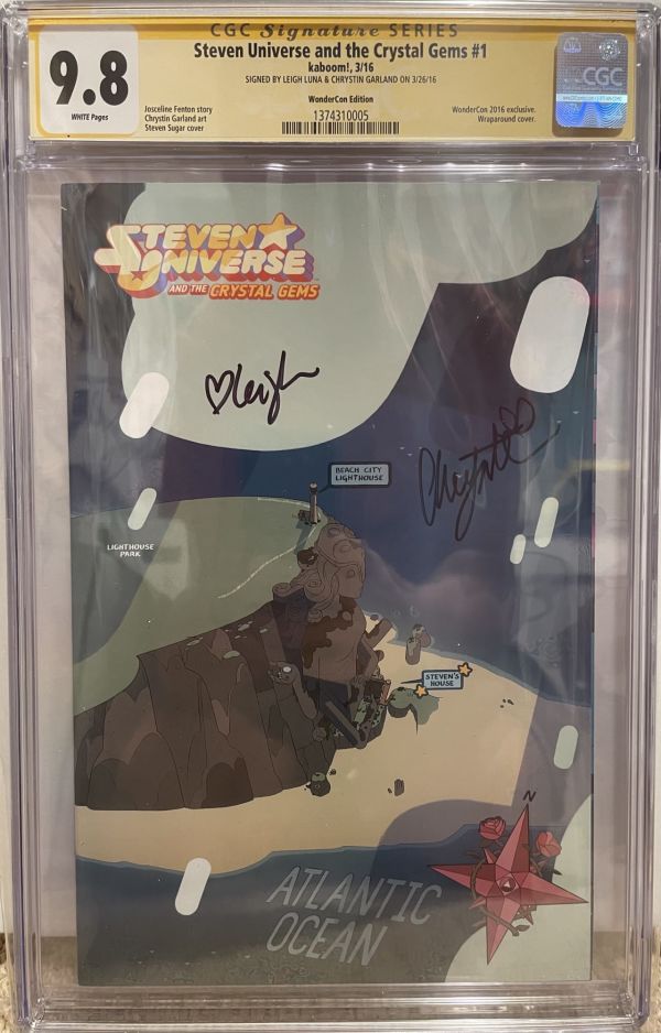 Image for Steven Universe and the Crystal Gems #1 | WonderCon Edition | CGC 9.8 | Signature Series