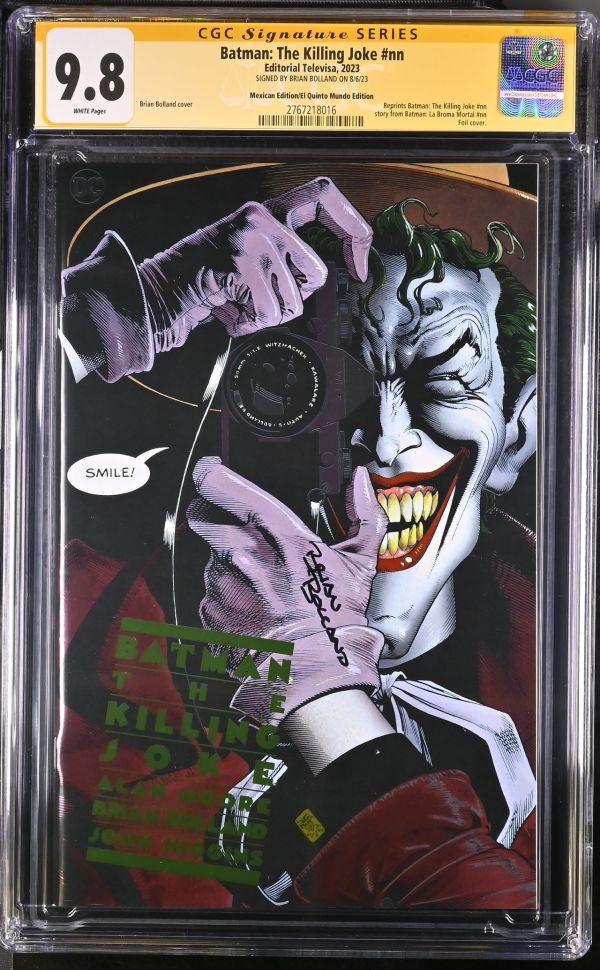 Image for Batman: The Killing Joke #nn | Mexican Edition/El Quinto Mundo Edition | CGC 9.8 | Signature Series