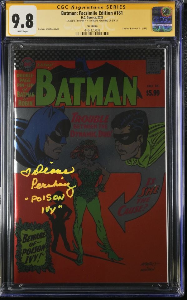 Image for Batman: Facsimile Edition #181 | Foil Edition | CGC 9.8 | Signature Series