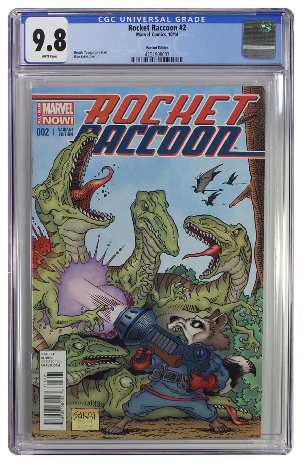 Image for Rocket Raccoon #2 | Variant Edition | CGC 9.8 | Universal