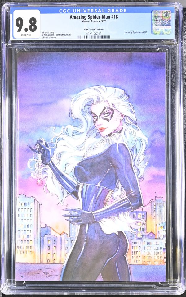 Image for Amazing Spider-Man #18 Rich Virgin Edition CGC 9.8