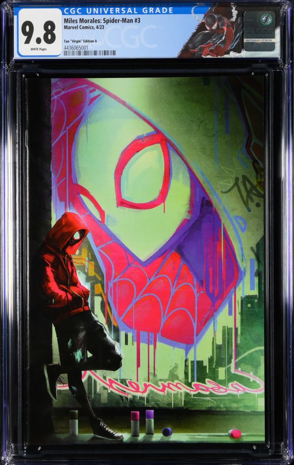 Image for Miles Morales: Spider-Man #3 CGC 9.8 Tao Virgin Edition