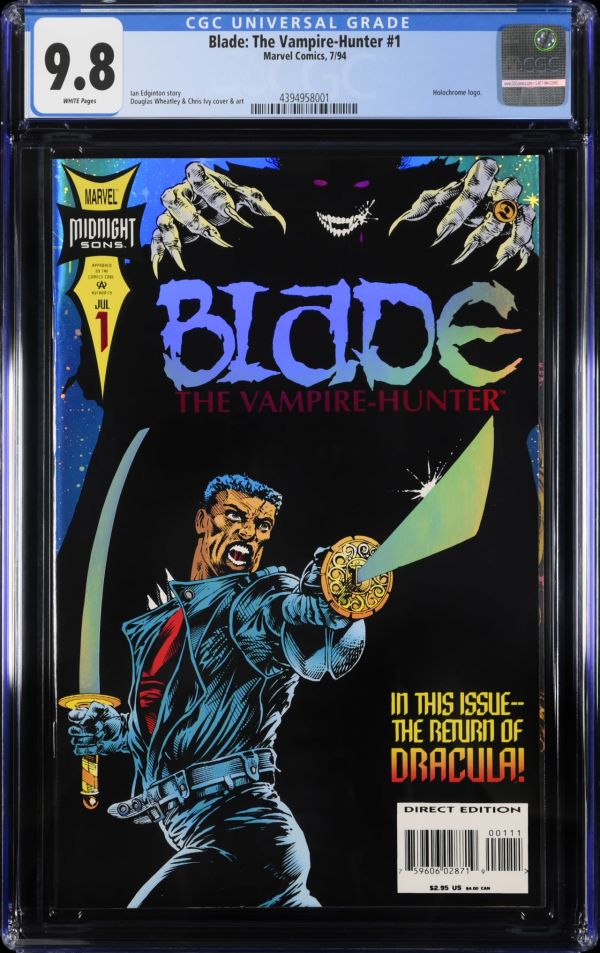 Image for Blade: The Vampire-Hunter #1 CGC 9.8
