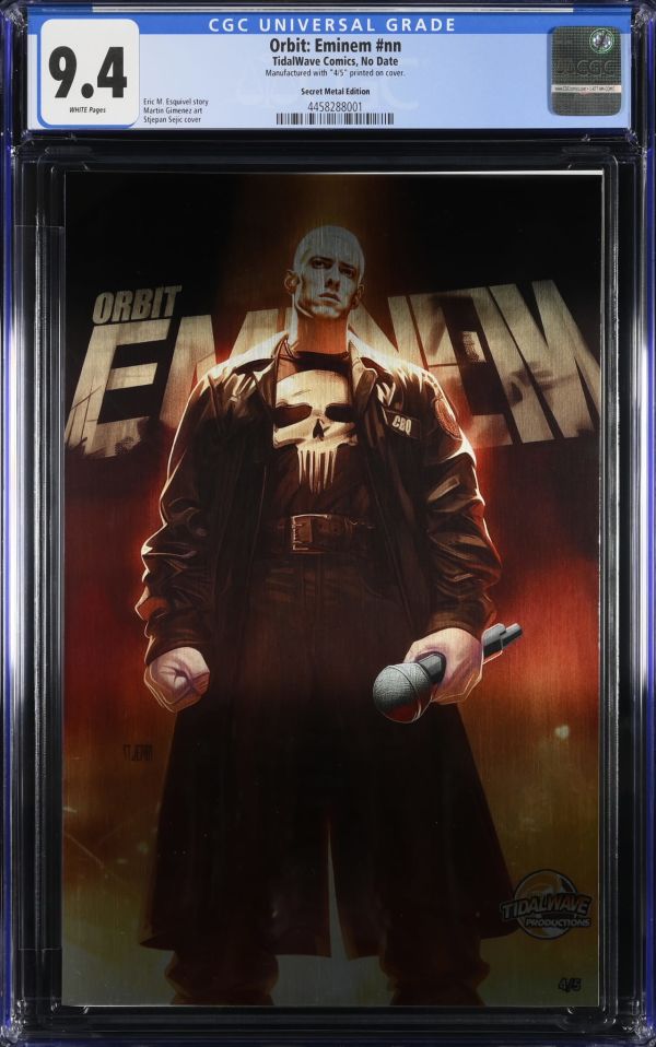Image for Orbit: Eminem #nn CGC 9.4 Secret Metal Edition