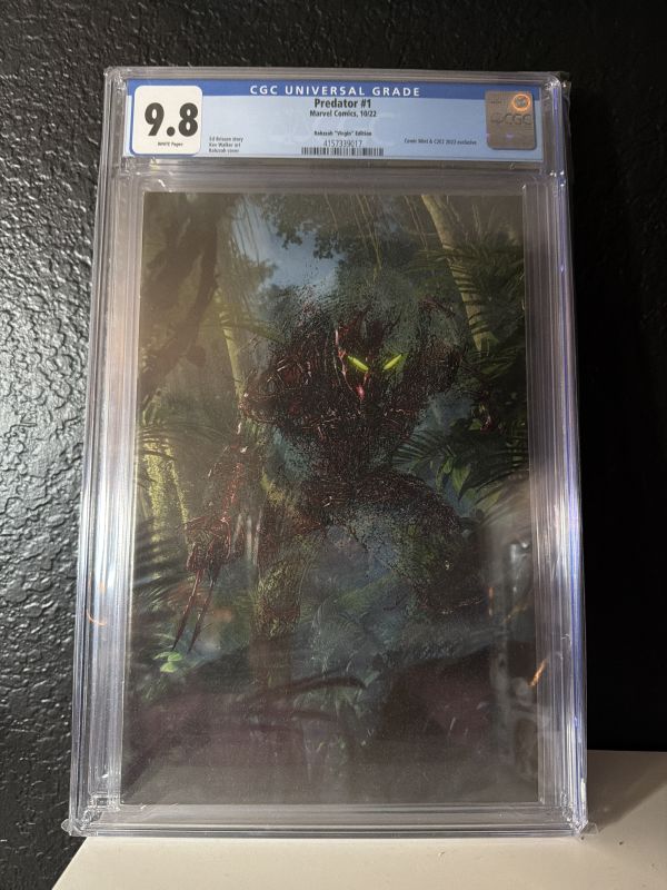Image for Predator #1 Rahzzah Virgin Edition CGC 9.8